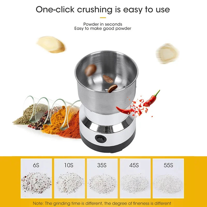 GrindEase Mini – Compact Power for Fresh, Flavourful Grinding
