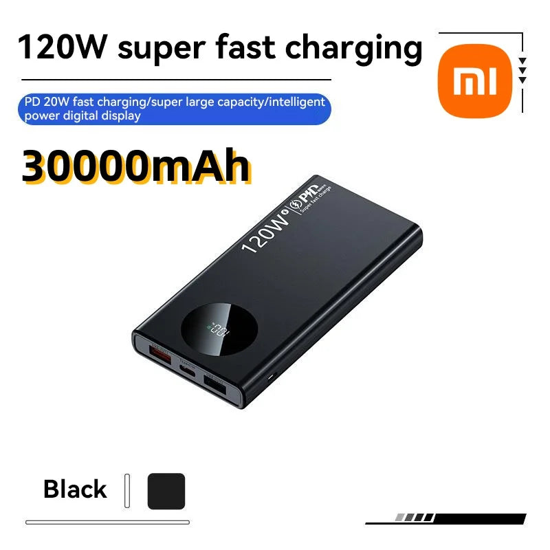 Xiaomi 120W 50000mAh High Capacity Power Bank – Super Fast Charging for All Devices