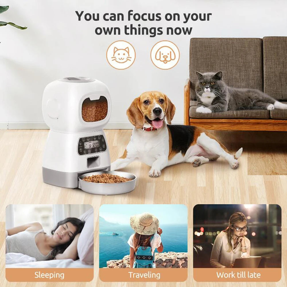 3.5L SmartPaws Feeder – Intelligent Feeding with Total Control