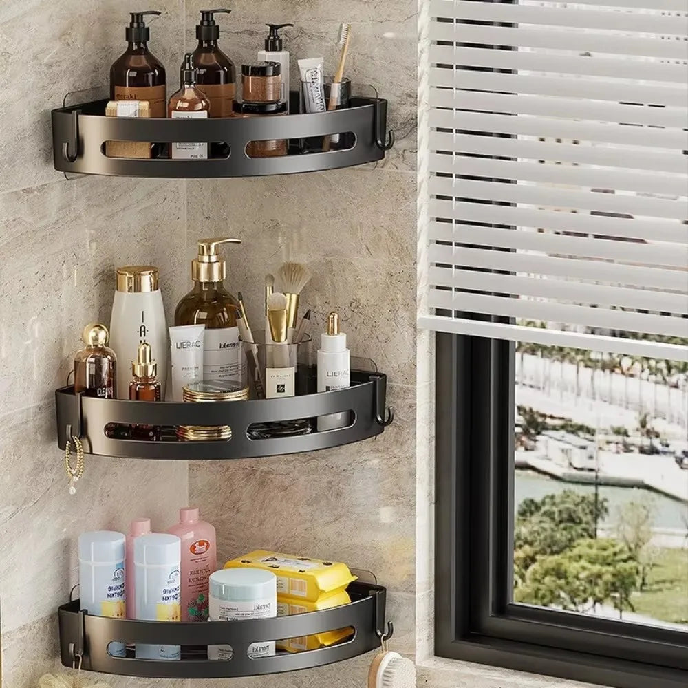 PureHold Shower Shelf – Smart Storage, Zero Drilling, Total Convenience
