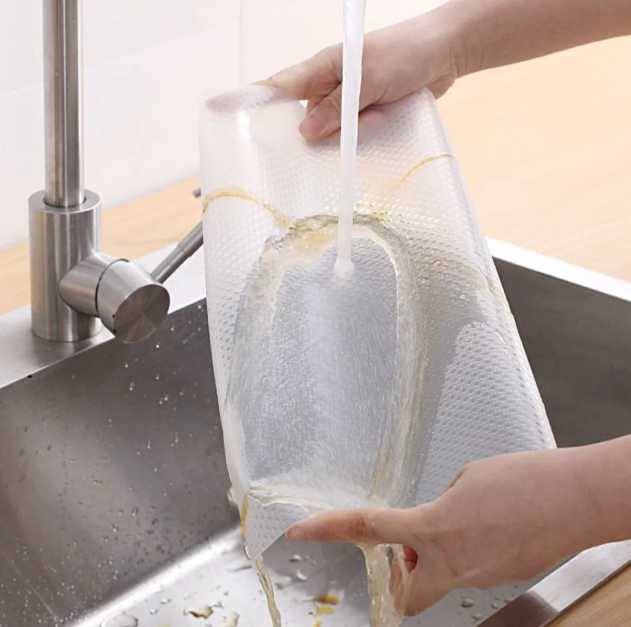 30/60cm 1.5/5M GripGuard Flex – Non-Slip Waterproof Drawer & Shelf Liner