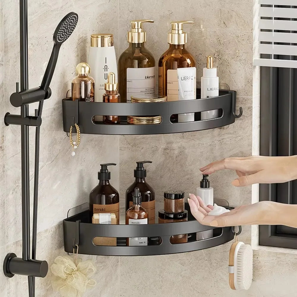 PureHold Shower Shelf – Smart Storage, Zero Drilling, Total Convenience