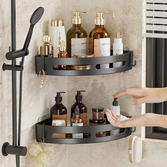 PureHold Shower Shelf – Smart Storage, Zero Drilling, Total Convenience