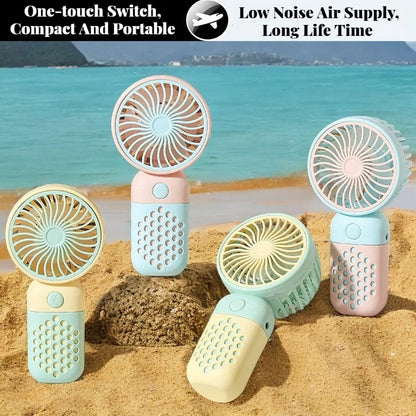2025 New Handheld Charging Fan – Mini USB Pocket Breeze