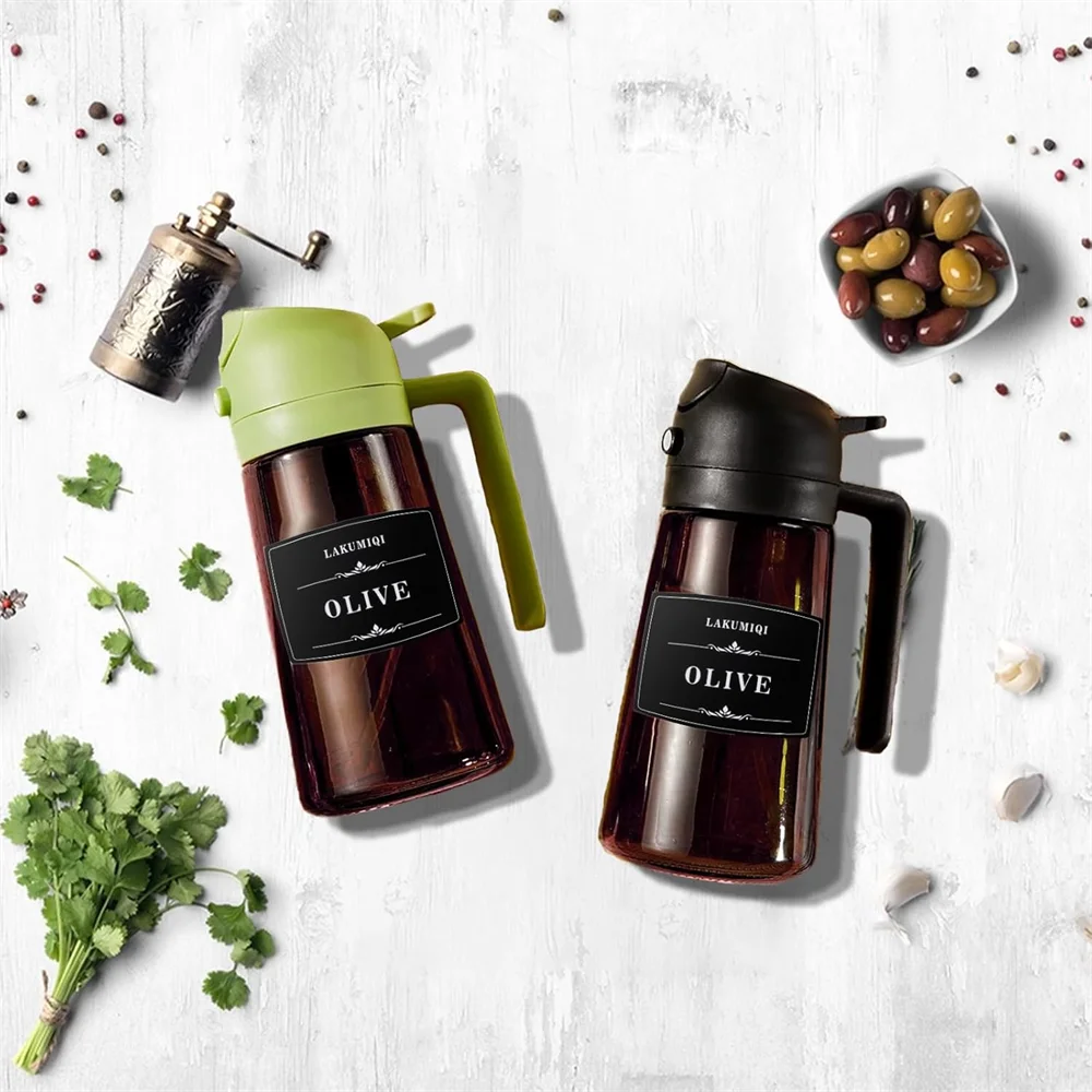 EmeraldPour Chef – Glass Olive Oil Sprayer & Dispenser