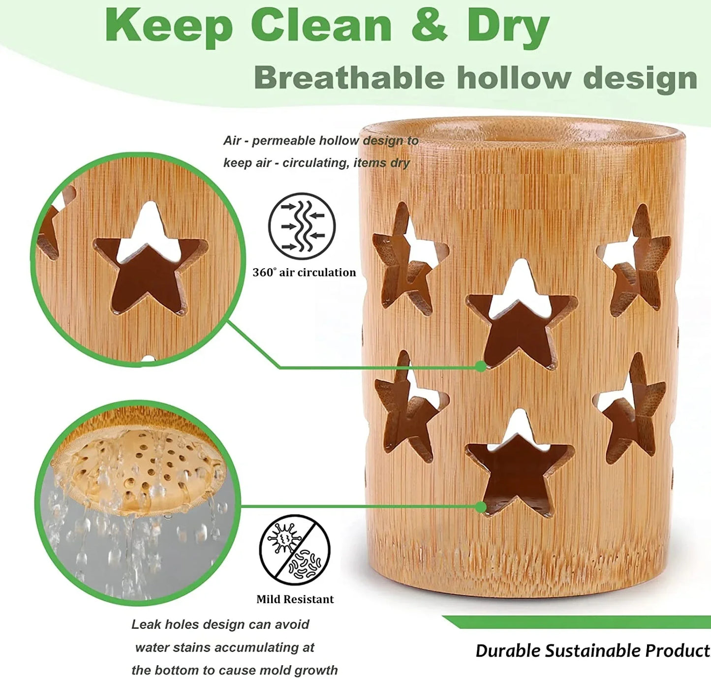 PureBamboo Cup – Natural Elegance for a Cleaner, Greener Bathroom