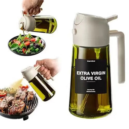 GreenGlass Chef – Olive Oil Spray & Pour Bottle (470ml