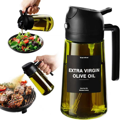 GreenGlass Chef – Olive Oil Spray & Pour Bottle (470ml