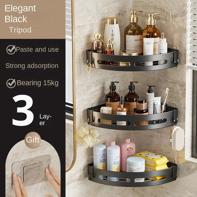PureHold Shower Shelf – Smart Storage, Zero Drilling, Total Convenience