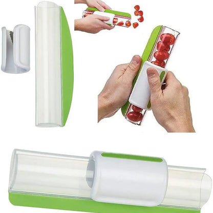 Multi-Function Tomato and Grape Cutter for Fruit and Salad Prep